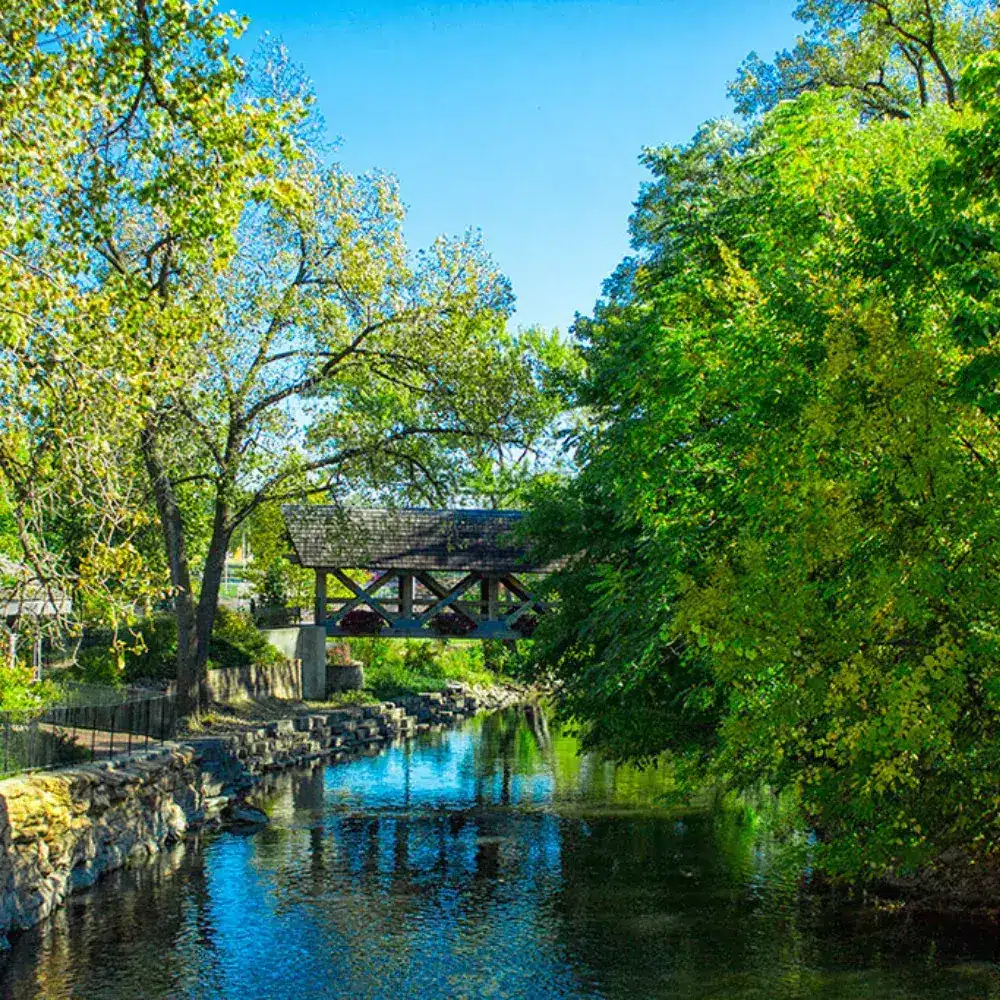 Explore the Scenic Beauty of Riverwalk Park in Downtown Naperville, IL ...